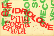 Emilio Villa, Le Idrologie, 1968